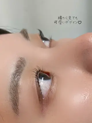 マツエク・マツパ 似合わせ眉🐬 airi.fのマツエク・マツパデザイン