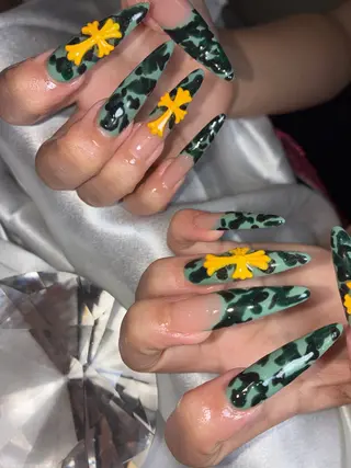 セミロング YOKOSUKA NAILS💅⚓️のネイルデザイン