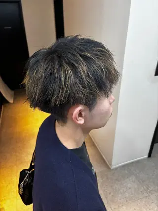 メンズ one by the ect佐々木輝人✨のヘアスタイル