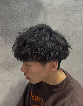 ショート パーマ メンズ トレンド🔥メンズ 特化⚡️網野裕希のヘアスタイル