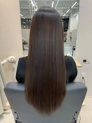 ロング カラー 河上 あかねのヘアスタイル