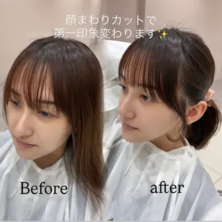 セミロング 銀座/レイヤー/ 透明感カラー✨りくのヘアスタイル
