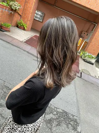 セミロング カラー AN'TIA小作代表 ⭐︎kazuma⭐︎のヘアスタイル