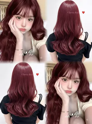 ロング カラー レイヤー｜ハッシュ｜ ヘアセット 山田寛菜のヘアスタイル