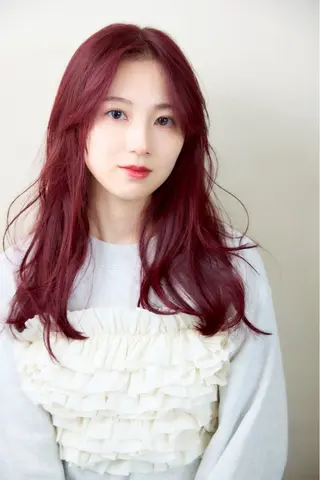 ロング カラー ひょうどう かおり🐻‍❄️のヘアスタイル