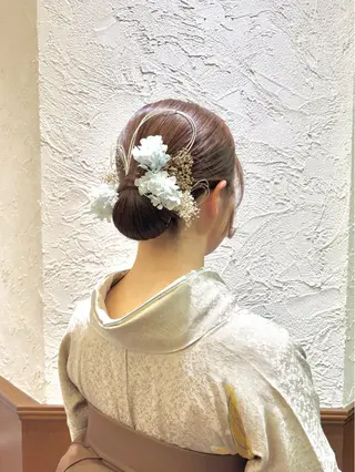 ロング ヘアアレンジ 岩渕 美涼のヘアスタイル