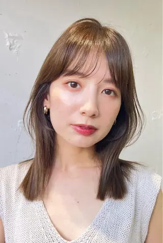 ミディアム 渋谷メンズ美容師 vain はるのヘアスタイル