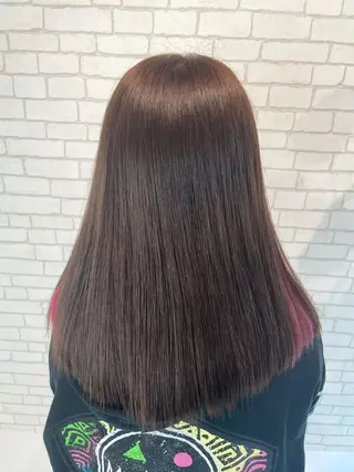 セミロング カラー AMITYメンズ特化 ASUMIのヘアスタイル