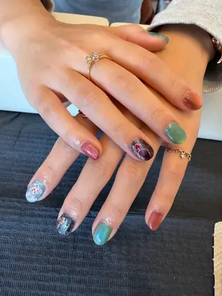 ネイル 爪の絵描き屋 ミテネイルのネイルデザイン