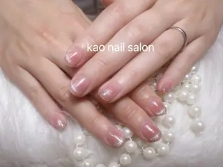 ネイル kao nail マグネット/長さだしのネイルデザイン