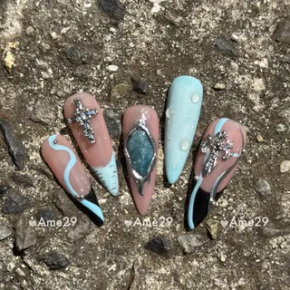 ネイル AME29 Nail ネイルサロンのネイルデザイン