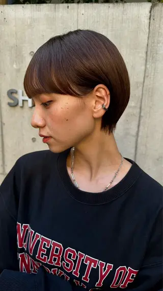 ショート あおいカット/カラー ❄️のヘアスタイル