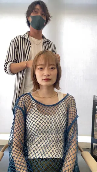 ショート カラー 似合わせ屋さん / ボブ・レイヤーのヘアスタイル