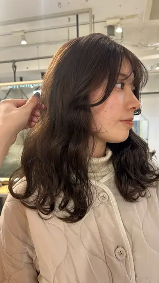 ミディアム カラー ❕マンツーマン施術❕ 🍊Moemiのヘアスタイル