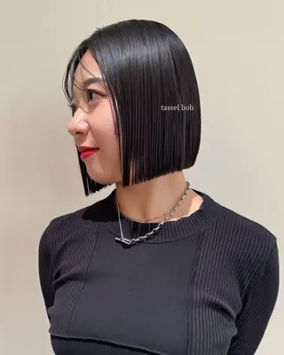 ショート タッセルボブ /DAIKIのヘアスタイル