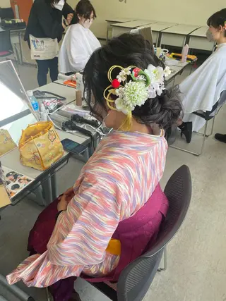 ヘアアレンジ HempBeauty 浅野アサミのヘアスタイル