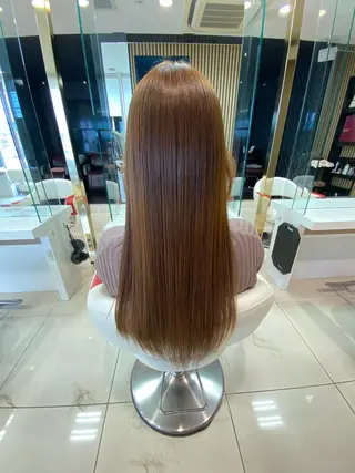 ロング カラー 髪質改善・縮毛矯正 大石　郷のヘアスタイル