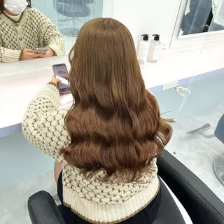 ロング カラー 🫧レイヤーカット ・ハッシュ🫧龍星のヘアスタイル