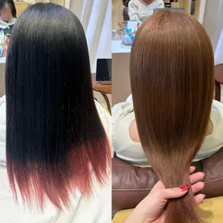 カラー 🎀natsuki /ブリーチカラー🎀のヘアスタイル