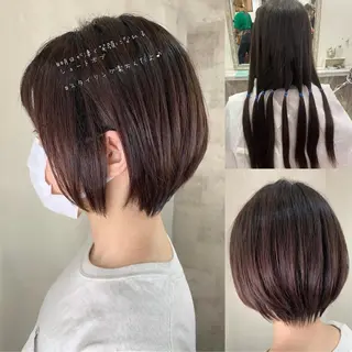 ショート 高原 ジュンのヘアスタイル