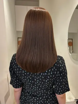 ミディアム カラー 透明感カラー🫧 nanohaのヘアスタイル