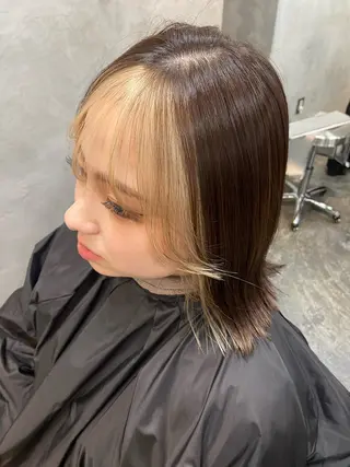 ミディアム カラー APOLLO♡ ＭＩＯのヘアスタイル