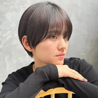 ショート はまだ かんたのヘアスタイル