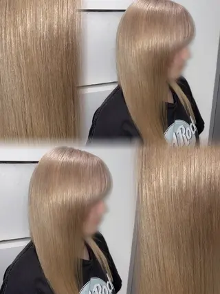 カラー 青木 しおりのヘアスタイル