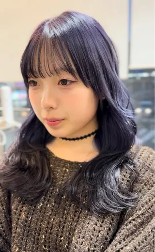 ロング 山口拓海 【顔周り小顔カット】のヘアスタイル