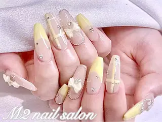 ネイル 長さだし専門店 M2 rikaのネイルデザイン