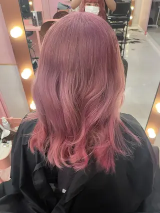 ロング カラー 町田ブリーチ特化 MANATOのヘアスタイル