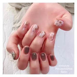 ショート ネイル 🐾enen style 🐾のネイルデザイン