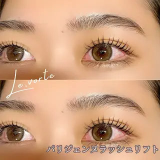 マツエク・マツパ Le.vorte /nao店長のマツエク・マツパデザイン