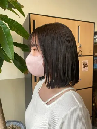 ショート カラー 透明感カラー/ 小顔カット/ミヅキのヘアスタイル