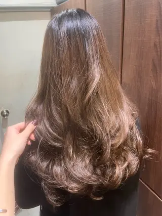 ロング カラー 多系統似合わせ/ tsuburaのヘアスタイル