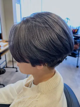 ショート 《髪質改善・縮毛矯正 /ブリーチ》坂本爽のヘアスタイル