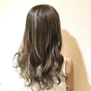 セミロング カラー 城領 直輝のヘアスタイル