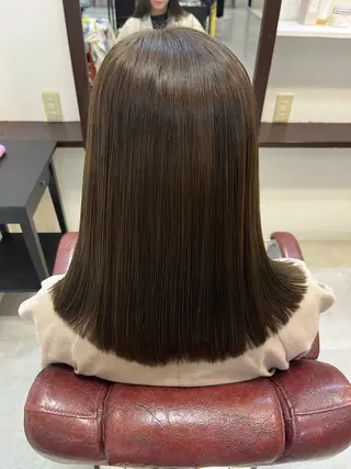 カラー 立道 樹奈のヘアスタイル
