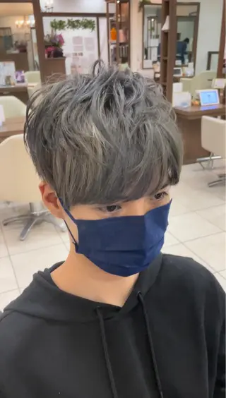 ショート カラー メンズ 大澤　裕貴 【メンズカット】のヘアスタイル