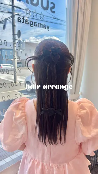 ヘアアレンジ メンズカットパーマ/ ヘアセット🎀Amiのヘアスタイル