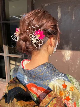 ヘアアレンジ Kirina/ 茨木/髪質改善のヘアスタイル