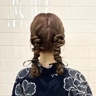ヘアアレンジ モテhair♡.* マツエク/さくら🍨のヘアスタイル
