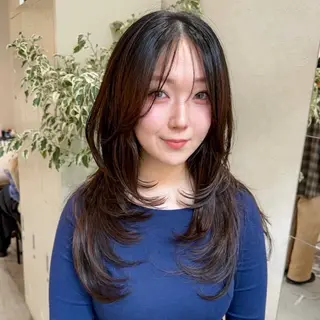 ロング BALANCE. 弥央のヘアスタイル