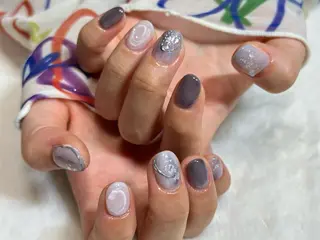 ショート yuka ⭐︎のネイルデザイン