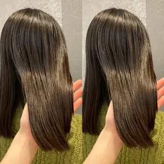 ミディアム カラー み うのヘアスタイル