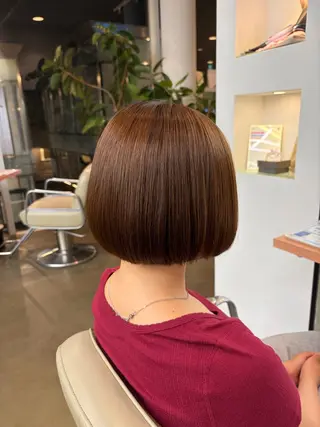 ショート 🎧ayaka/ボブ /透明感カラー🩵のヘアスタイル