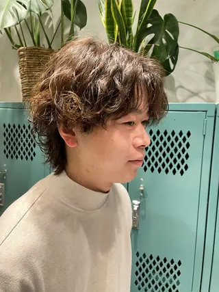 メンズ あきば まゆのヘアスタイル