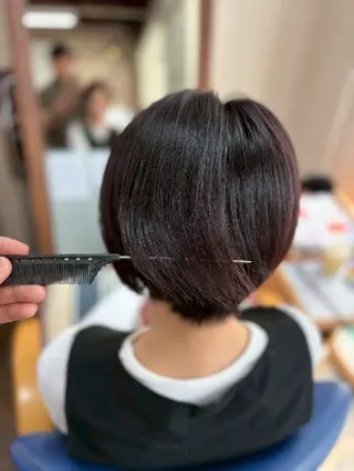 ショート 古橋 瑞希のヘアスタイル