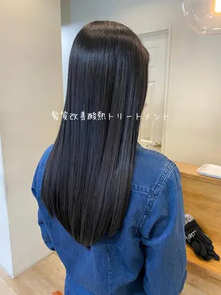 ロング CASANE 大橋康智のヘアスタイル
