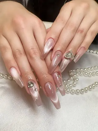 ロング 💐RB_ nail🌻🌈のネイルデザイン
